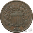 USA - 2 CENTY - 1865