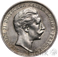 1367. Niemcy, Prusy, 3 marki, 1910 A, Wilhelm II