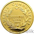 TURCJA - 50000000 LIRA - 2000 - BOGAZICI