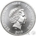 10. Niue, 2 dolary, 2019, Drzewo Życia, seria Fabulous 15 #23