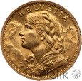 Szwajcaria, 20 franków 1898