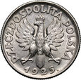 2. II RP, 1 złoty 1925, Żniwiarka