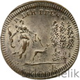 LUDWIK XVI - ŻETON / MEDAL - RECH PFENN - FRANCJA