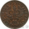 1114. Polska, II RP, 1 grosz, 1931
