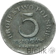 1105. Królestwo Polskie, 5 fenigów, 1917