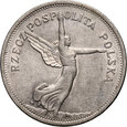 10. II RP, 5 złotych 1928, NIKE, ze znakiem mennicy