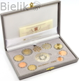 Watykan, zestaw euro, 2006, od 1 centa do 2 euro + medal w srebrze