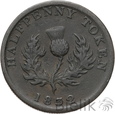 KANADA - NOWA SZKOCJA - 1/2 PENNY - 1832 - TOKEN