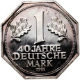 5. Niemcy, medal 1988, 40-lecie marki niemieckiej