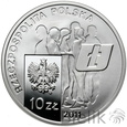 908. Polska, 10 złotych, 2011, 30. rocznica powstania NZS #A