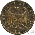 302. Niemcy, 1 marka, 1925 J