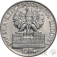 565. Polska, PRL, 20 złotych, 1964, Próba nikiel, Huta Turoszów