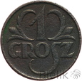 110. Polska, II RP, 1 grosz, 1932