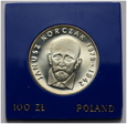 330. Polska, PRL, 100 zł, 1978, Janusz Korczak