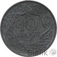 1114. Polska, Generalne gubernatorstwo, 10 groszy, 1923