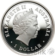 Australia, 1 dolar, 2005, Lampart morski