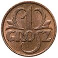04. Polska, II RP, 1 grosz 1930