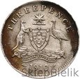 AUSTRALIA - 3 PENSY - THREEPENCE - 1910 - EDWARD VII