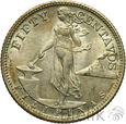 53. Filipiny, 50 centavos, 1944