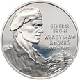 Polska, III RP, 10 złotych 2002, gen. Władysław Anders 