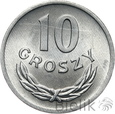 POLSKA - PRL - 10 GROSZY - 1965 - Stan: 1