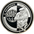 Polska, 10 złotych, 1999, Wstąpienie Polski do NATO
