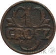 106. Polska, II RP, 1 grosz, 1928