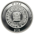 71. Fiji, 10 dolarów 2021, Rok Wołu #23