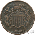 USA - 2 CENTY - 1868