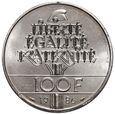 25.Francja, 100 franków, 1986