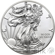 12. USA, 1 dolar, 2017, Amerykański srebrny orzeł #23