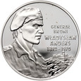 Polska, III RP, 10 złotych 2002, gen. Władysław Anders 