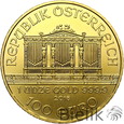 Austria, 100 Euro, 2016, uncja złota, Filharmonia