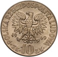 B551. Polska, PRL, 10 złotych 1969, Kopernik