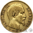Francja, Napoleon III, 20 franków 1859 BB