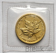 Kanada, 5 dolarów, 1998, 1/10 uncji Au999, Liść Klonu