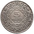 159. Maroko, 5 franków 1352 (1934)