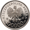 III RP, 100000 złotych 1991, Narvik, Nikiel