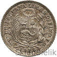 PERU - 1/2 DINERO - 1916 F.G.