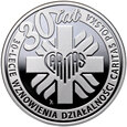 Polska, 10 złotych 2021, 30-lecie Caritas #23