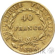 FRANCJA - 40 FRANKÓW - 1806 I - NAPOLEON