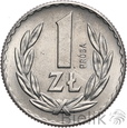 515. Polska, PRL, 1 złoty, 1957, Próba nikiel