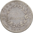 Francja, 5 Franków 1813, Napoleon, Mennica Utrecht