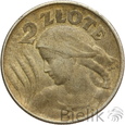 1147. Polska, II RP, 2 złote, 1924, Żniwiarka, odwrotka