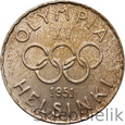 FINLANDIA - 500 MARKKAA - 1951 - OLIMPIADA W HELSINKACH [eb]