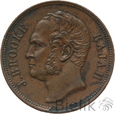 Sarawak - Malezja, 1 cent, 1863, C. Brooke Rajah