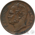 Sarawak - Malezja, 1 cent, 1863, C. Brooke Rajah