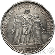 153. Francja, 5 franków, 1873 A, 