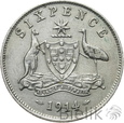 AUSTRALIA - 6 PENCE - 1914 - JERZY V