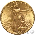 USA, 20 dolarów, 1927, Statua